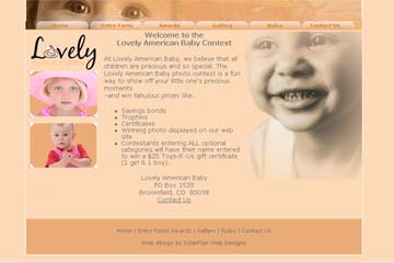 lovely american baby web site thumbnail